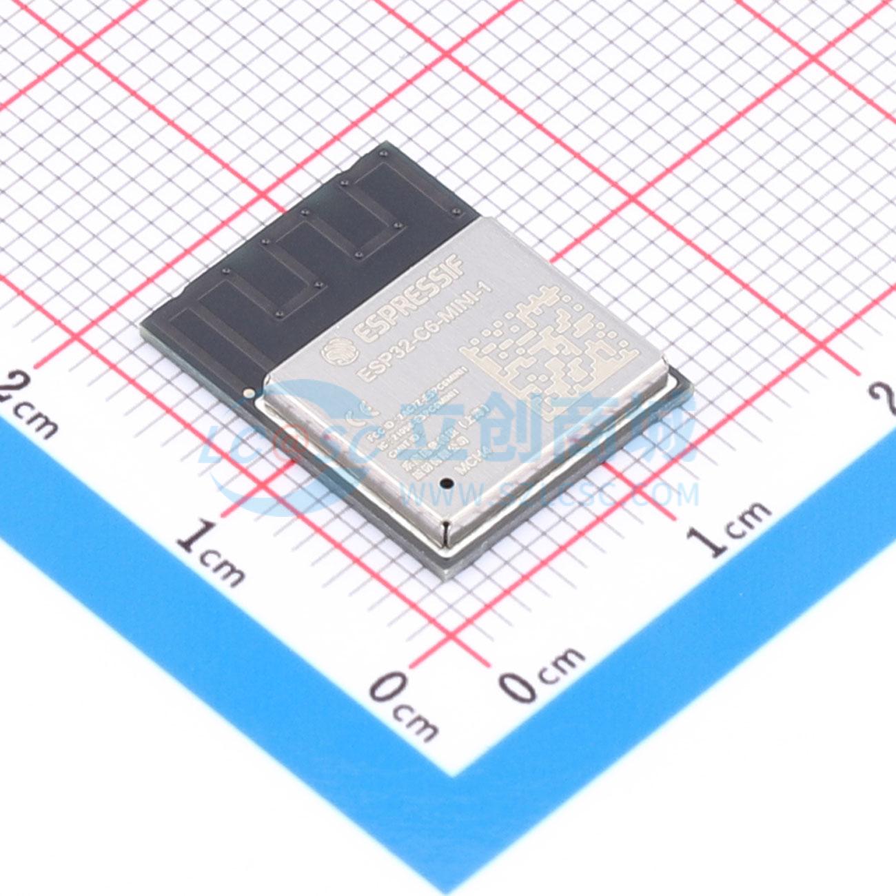 Smart Home Module Iot - 3 قطع ESP32-C6-MINI-1-H4 SMD 16.6x13.2mm وحدة