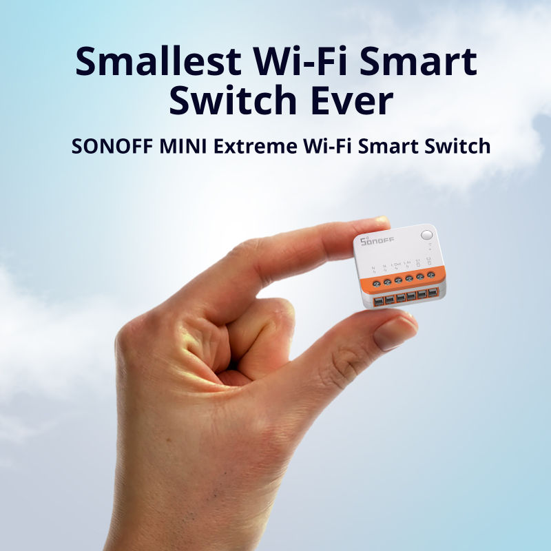 مفتاح ذكي صغير R4 يعمل بالواي  - مراجعة Sonoff Mini R4 وسعره