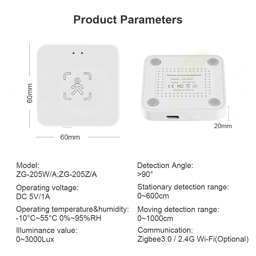 Tuya WiFi/ Zigbee مستشعر الوجو - مراجعة Home Assistant Tuya وسعره