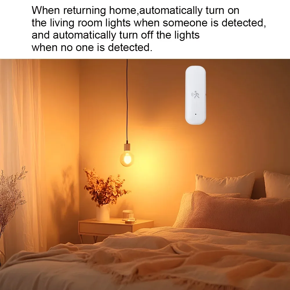 كاشف مستشعر الحركة ZigBee الذك - مراجعة Home Assistant Tuya وسعره