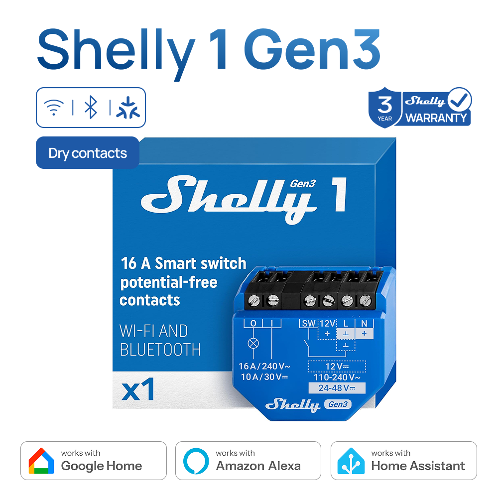 شيلي 1 جين 3 مفتاح ذكي باتصال  - مراجعة Shelly Plug وسعره