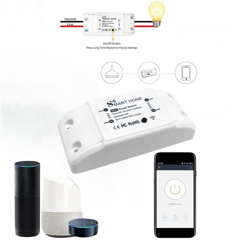 مفتاح ذكي AB33-4X من تويا للتح - مراجعة Smart Relay Tuya وسعره