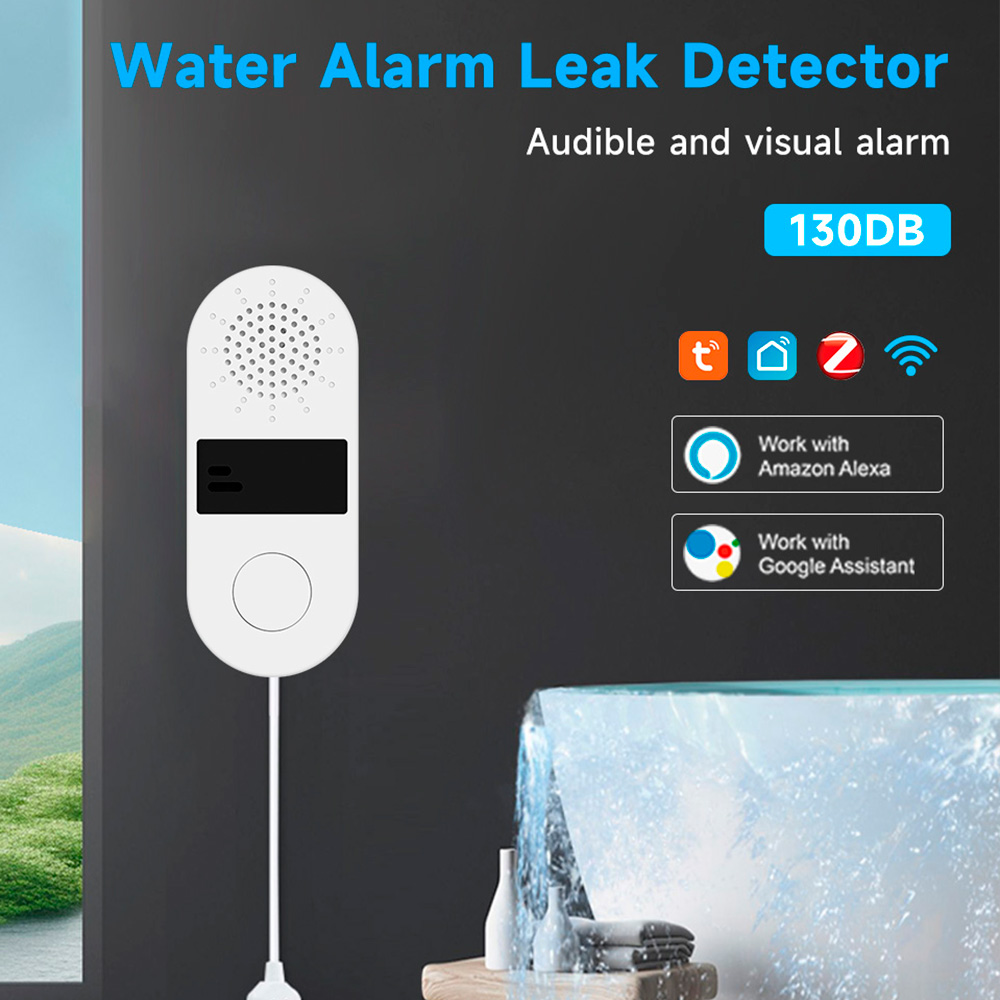 كاشف تسرب المياه Tuya WiFi مع  - مراجعة Home Assistant Tuya وسعره
