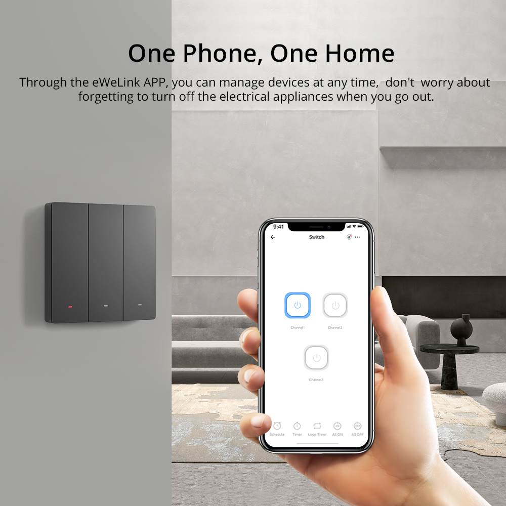 مفتاح حائط ذكي SONOFF M5 Matte - مراجعة Sonoff وسعره