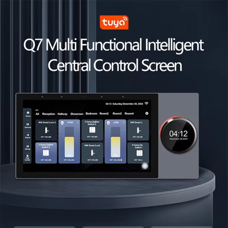 لوحة تحكم مركزية ذكية لاسلكية  - مراجعة Tuya Smart وسعره