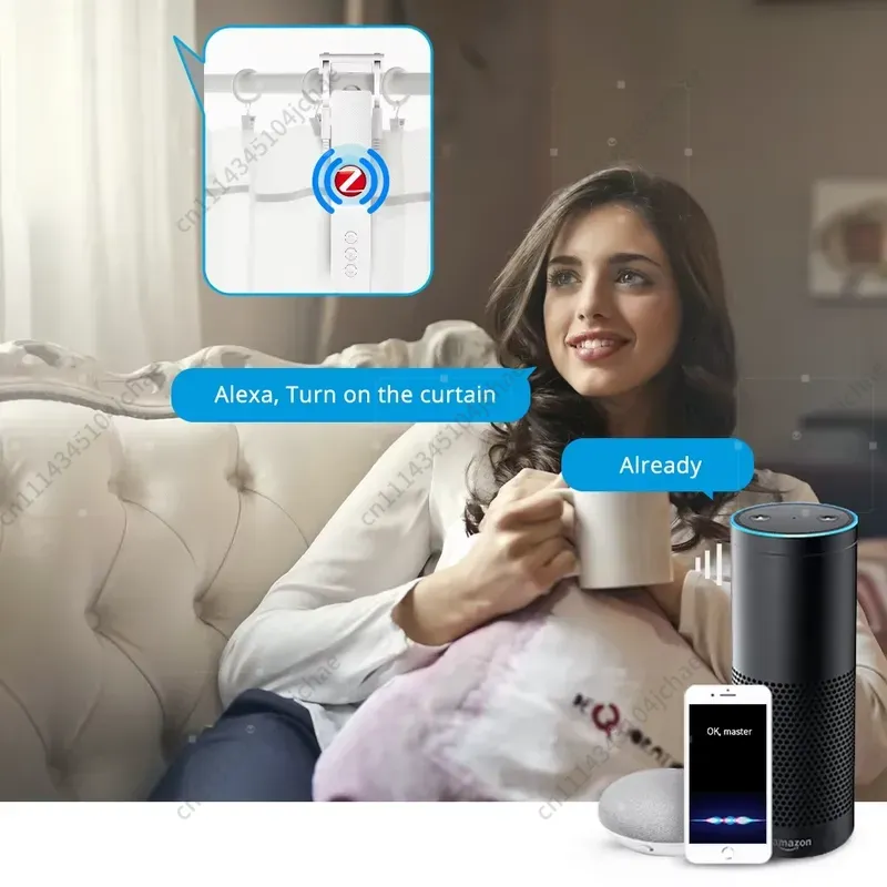محرك ستائر ذكي EE Tuya Zigbee  - مراجعة Tuya Smart وسعره